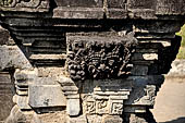 Candi Panataran - Miniature temples of the first courtyard. 